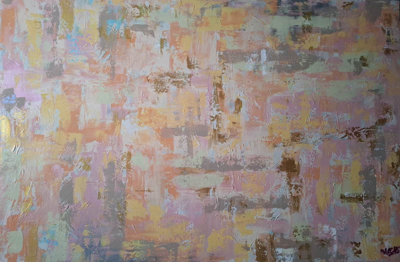 Abstract pastel