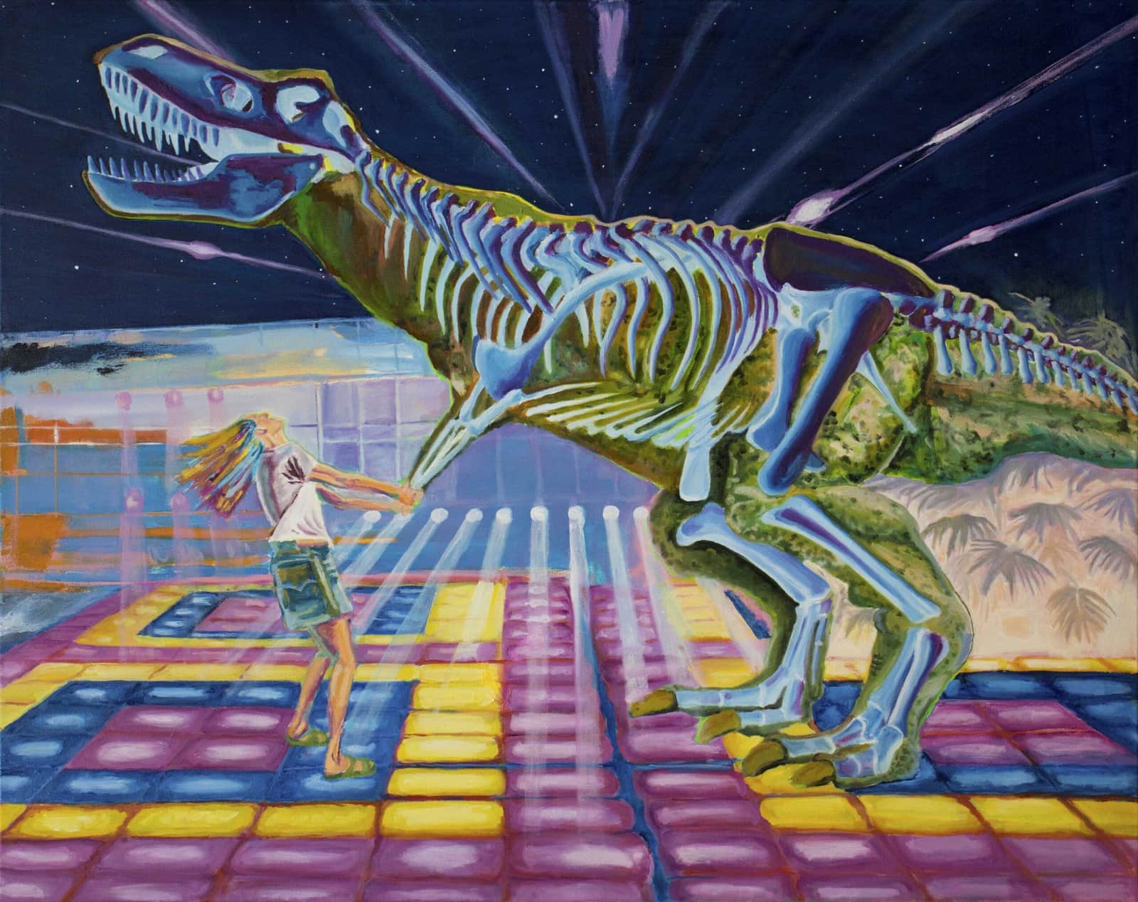 Dancing dino