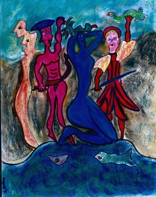 Pays Sauvage (61), 1996 - Ingelijst