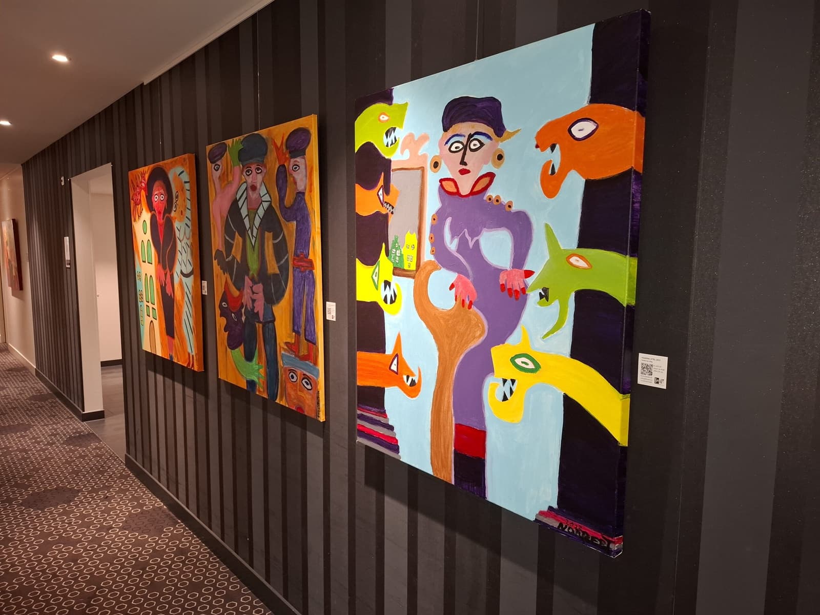 Zeer gevarieerde expo bij Novotel Schiphol Airport